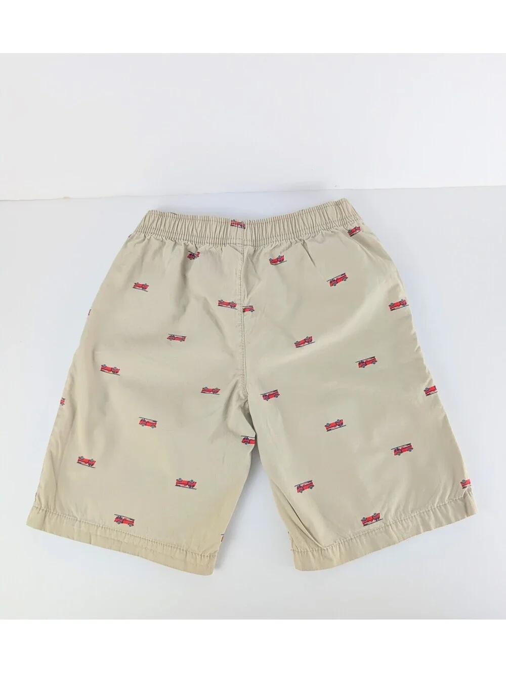 Carter's Boys Firetruck Elastic Waistband Shorts (Size: 5T)